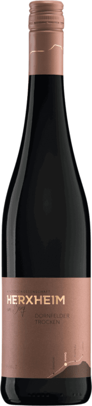 9,95 € Free Shipping | Red wine Herxheim am Berg Kobnert Dry Q.b.A. Pfälz Pfälz Germany Dornfelder Bottle 75 cl