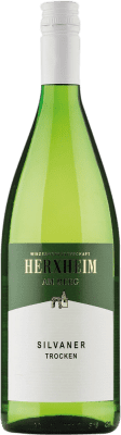 8,95 € Envio grátis | Vinho branco Herxheim am Berg Seco Q.b.A. Pfälz Pfälz Alemanha Sylvaner Garrafa 1 L