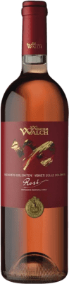 18,95 € Бесплатная доставка | Розовое вино Wilhelm Walch Rosé I.G.T. Vigneti delle Dolomiti Tirol del Sur Италия бутылка 75 cl