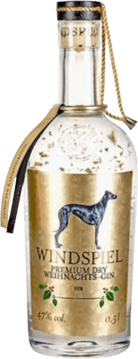 48,95 € 免费送货 | 金酒 Gin Windspiel Weihnacht Premium — 高端 德国 中瓶装 50 cl
