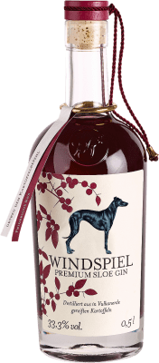 49,95 € Kostenloser Versand | Gin Windspiel Sloe Gin Deutschland Medium Flasche 50 cl