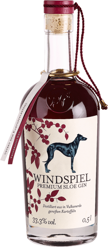 44,95 € 免费送货 | 金酒 Windspiel Sloe Gin 德国 瓶子 Medium 50 cl