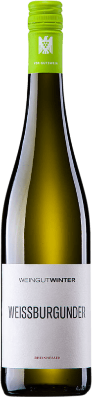 16,95 € Spedizione Gratuita | Vino Bianco Winter Secco VDP Gutswein Vino di Tenuta Q.b.A. Rheinhessen Rheinhessen Germania Pinot Bianco Bottiglia 75 cl