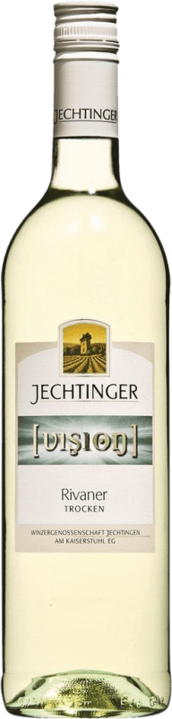 8,95 € 送料無料 | 白ワイン Jechtingen Jechtinger Vision ドライ I.G. Baden Baden ドイツ Rivaner ボトル 75 cl