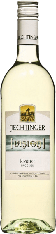 6,95 € Envío gratis | Vino blanco Jechtingen Jechtinger Vision Seco I.G. Baden Baden Alemania Rivaner Botella 75 cl