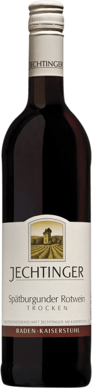 10,95 € Free Shipping | Red wine Jechtingen Dry I.G. Baden Baden Germany Pinot Black Bottle 75 cl