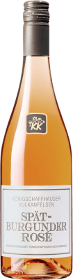 12,95 € Бесплатная доставка | Розовое вино Kiechlinsbergen Vulkanfelsen Rosé Baden Германия Pinot Black бутылка 75 cl