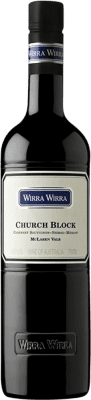 22,95 € Бесплатная доставка | Красное вино Wirra Wirra Church Block I.G. McLaren Vale McLaren Vale Австралия Merlot — Мерло, Cabernet Sauvignon — Каберне Совиньон, Nebbiolo — Неббиоло 4 Лет Бутылка 75 cl