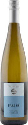 11,95 € Envio grátis | Vinho branco Wittmann Faß 68 Seco Q.b.A. Rheinhessen Rheinhessen Alemanha Riesling Garrafa 75 cl