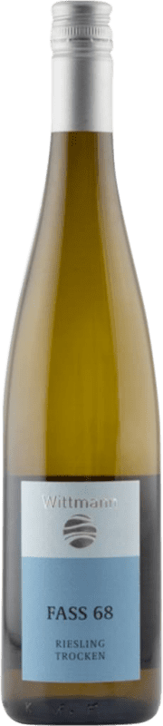 11,95 € Бесплатная доставка | Белое вино Wittmann Faß 68 сухой Q.b.A. Rheinhessen Rheinhessen Германия Riesling бутылка 75 cl