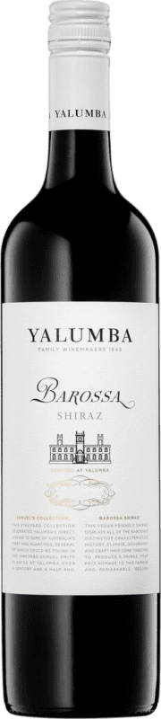 24,95 € Kostenloser Versand | Rotwein Yalumba Patchwork Shiraz I.G. Barossa Valley Südaustralien Australien Syrah Flasche 75 cl