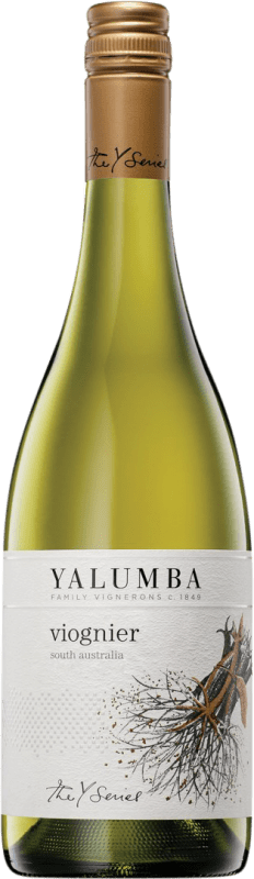 16,95 € 免费送货 | 白酒 Yalumba Y I.G. Southern Australia 南澳大利亚 澳大利亚 Viognier 瓶子 75 cl