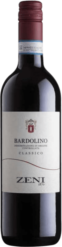 15,95 € Envoi gratuit | Vin rouge Zeni Classico D.O.C. Bardolino Venecia Italie Bouteille 75 cl