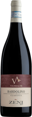 8,95 € Бесплатная доставка | Красное вино Zeni Classico Vigne Alte D.O.C. Bardolino Venecia Италия бутылка 75 cl