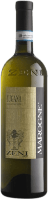 22,95 € Envio grátis | Vinho branco Zeni Marogne D.O.C. Lugana Lombardia Itália Trebbiano di Lugana Garrafa 75 cl