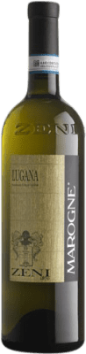 15,95 € Бесплатная доставка | Белое вино Zeni Marogne D.O.C. Lugana Ломбардии Италия Trebbiano di Lugana бутылка 75 cl
