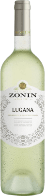 10,95 € Envio grátis | Vinho branco Zonin D.O.C. Lugana Lombardia Itália Trebbiano di Lugana Garrafa 75 cl