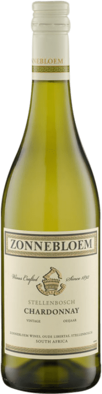 9,95 € Бесплатная доставка | Белое вино Zonnebloem W.O. Western Cape Western Cape South Coast Южная Африка Chardonnay — Шардоне Бутылка 75 cl