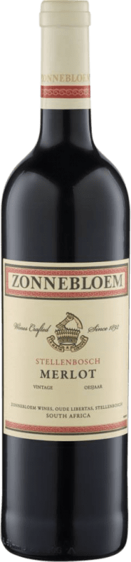 15,95 € Бесплатная доставка | Красное вино Zonnebloem W.O. Western Cape Western Cape South Coast Южная Африка Merlot — Мерло Бутылка 75 cl