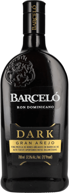 41,95 € Free Shipping | Rum Barceló Gran Añejo Dark Dominican Republic Bottle 70 cl