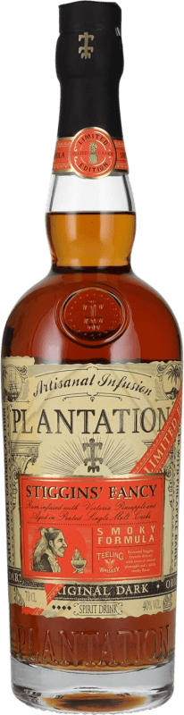 36,95 € 免费送货 | 朗姆酒 Plantation Rum Stiggin's Fancy Smoky Formula 巴巴多斯 瓶子 70 cl