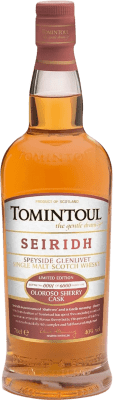 69,95 € Spedizione Gratuita | Whisky Blended Tomintoul Seiridh Glenlivet Oloroso Sherry Cask Limited Edition Speyside Regno Unito Bottiglia 70 cl