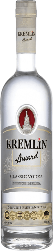 28,95 € Envío gratis | Vodka Fortuna Kremlin Clásica Rusia Botella 70 cl