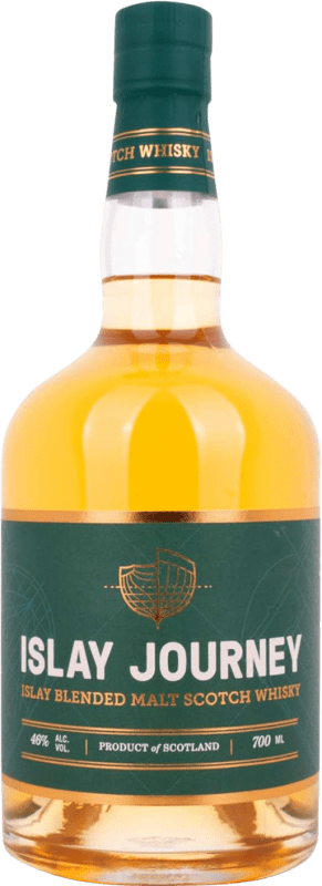 62,95 € Kostenloser Versand | Whiskey Blended Hunter Laing Islay Journey Islay Großbritannien Flasche 70 cl