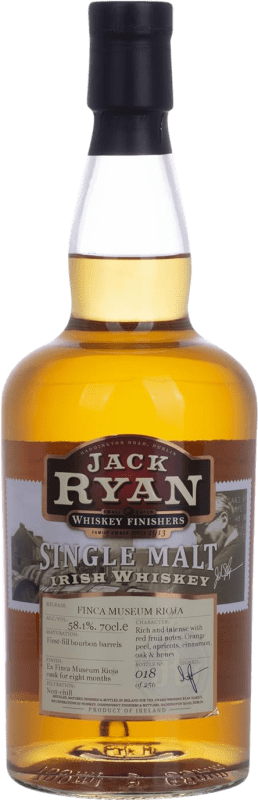 153,95 € Envoi gratuit | Single Malt Whisky Jack Ryan Finca Museum Rioja Finish Irlande 12 Ans Bouteille 70 cl