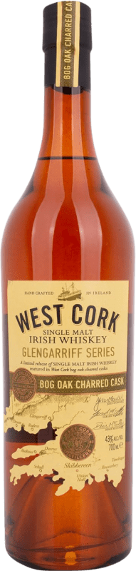 53,95 € Envoi gratuit | Whisky Single Malt West Cork Glengarriff Series Bog Charred Cask — Fût Irlande 70 cl