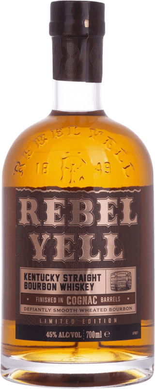 39,95 € 送料無料 | バーボンウイスキー Rebel Cognac Cask Finish — カスクフィニッシュ アメリカ 70 cl