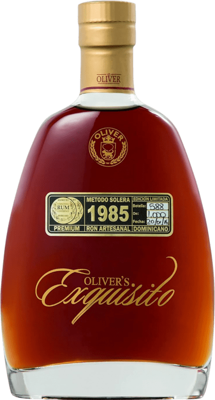 88,95 € Бесплатная доставка | Ром Oliver & Oliver Exquisito Доминиканская Респблика бутылка 70 cl