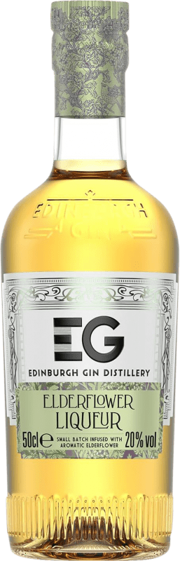 18,95 € Бесплатная доставка | Джин Edinburgh Gin Elderflower Объединенное Королевство бутылка Medium 50 cl