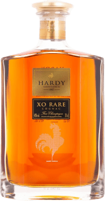 149,95 € 免费送货 | 干邑白兰地 Hardy Rare — 稀有, Fine Champagne — 优质尚邦 XO Extra Old — 特陈 法国 70 cl