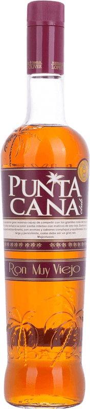26,95 € Envio grátis | Rum Puntacana República Dominicana 70 cl