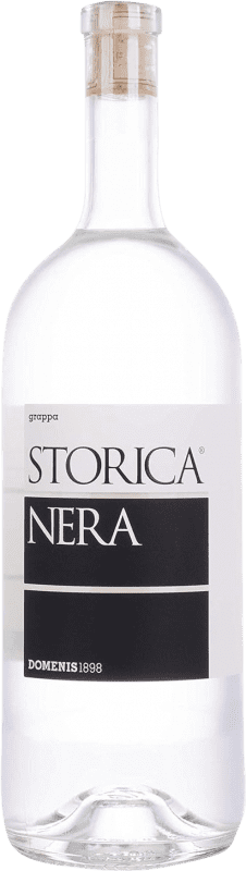 97,95 € Бесплатная доставка | Граппа Domenis 1898 Storica Nera Италия Специальная бутылка 1,5 L