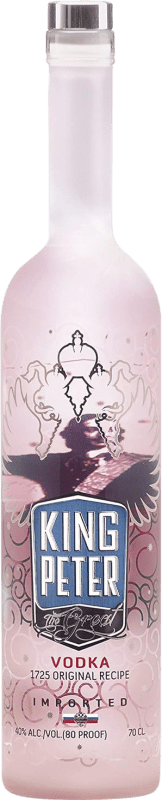 132,95 € Kostenloser Versand | Wodka King Peter Rosé, Premium Polen Spezialflasche 3 L