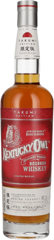 219,95 € 送料無料 | バーボンウイスキー Kentucky Owl Takumi 限定版 アメリカ 70 cl