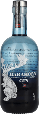 43,95 € Envio grátis | Gin Harahorn Small Batch Noruega Garrafa Medium 50 cl