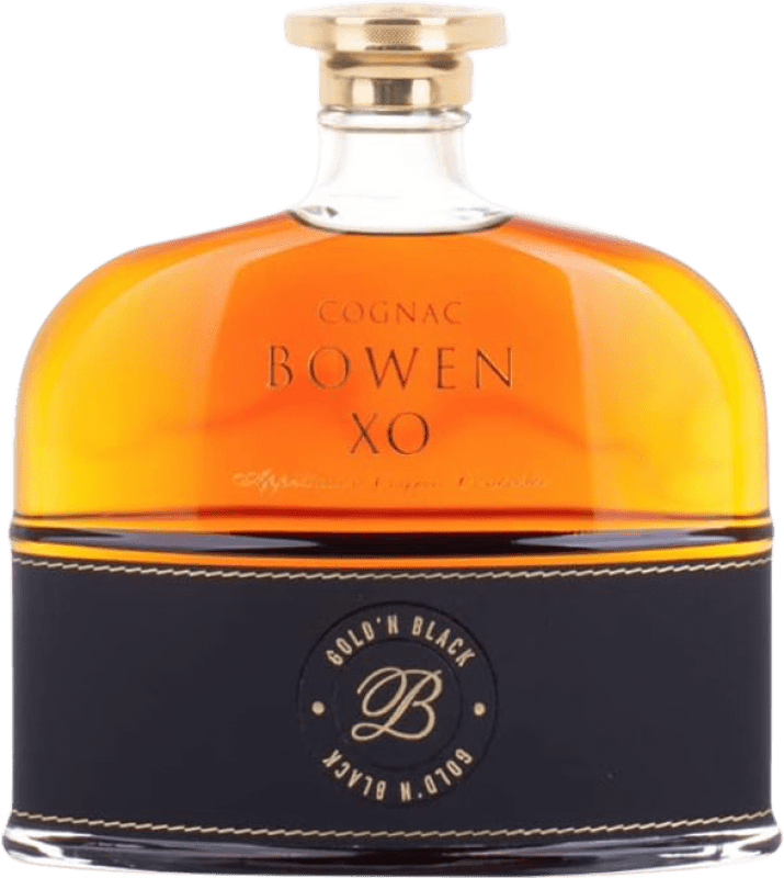 214,95 € 免费送货 | 科涅克白兰地 Bowen Gold'n Black XO 法国 瓶子 70 cl