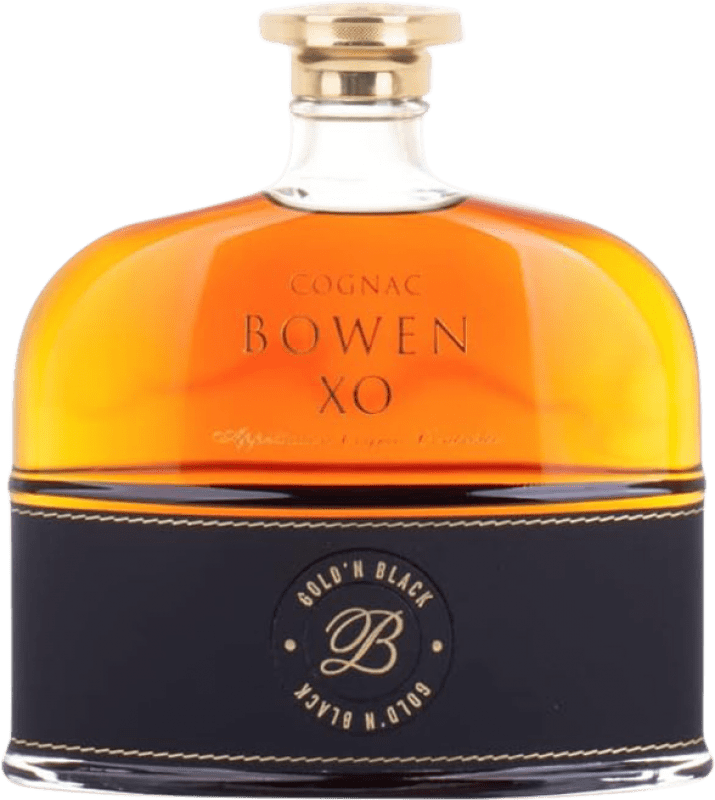 155,95 € Spedizione Gratuita | Cognac Bowen Gold'n Black XO Extra Old — Extra Vecchio Francia 70 cl