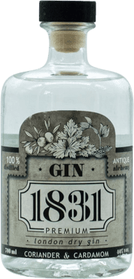 39,95 € Envío gratis | Ginebra Gin Manuel Acha 1831 País Vasco España 70 cl Cardamom — Cardamomo