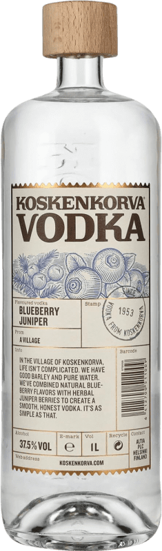 21,95 € Free Shipping | Vodka Koskenkorva Finland 1 L Blueberry — Blueberries, Juniper