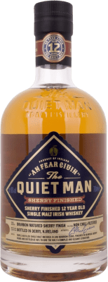 132,95 € 免费送货 | 威士忌单一麦芽威士忌 Anfear Cium The Quiet Man Sherry Finished 爱尔兰 12 岁 瓶子 70 cl