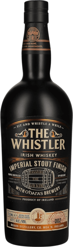 63,95 € Envio grátis | Whisky Blended The Whistler Cask Finish — Afinado em Barrica, Imperial, Stout Irlanda 70 cl