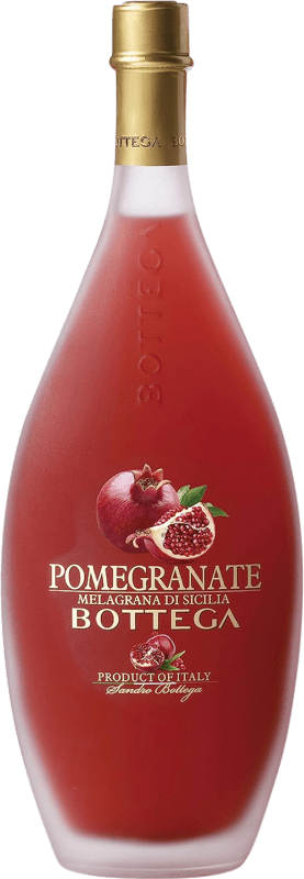 28,95 € Envio grátis | Licores Bottega Itália Garrafa Medium 50 cl Pomegranate — Romã