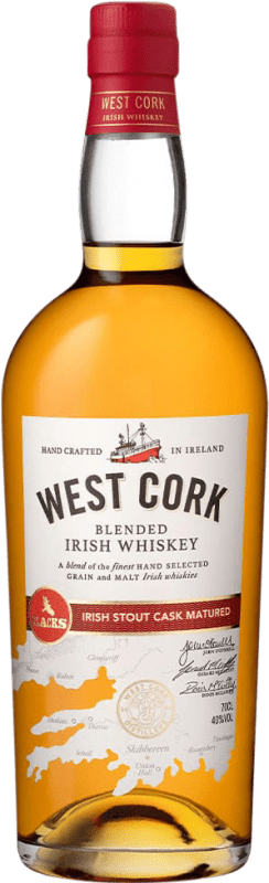 36,95 € Envío gratis | Whisky Blended West Cork Cask Finish — Acabado en Barrica, Stout Irlanda 70 cl