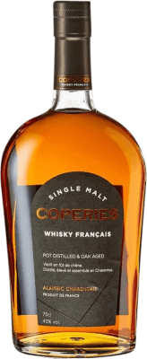 43,95 € Envío gratis | Whisky Single Malt Merlet Coperies Francia 70 cl