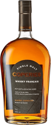 43,95 € Envío gratis | Whisky Single Malt Merlet Coperies Francia Botella 70 cl