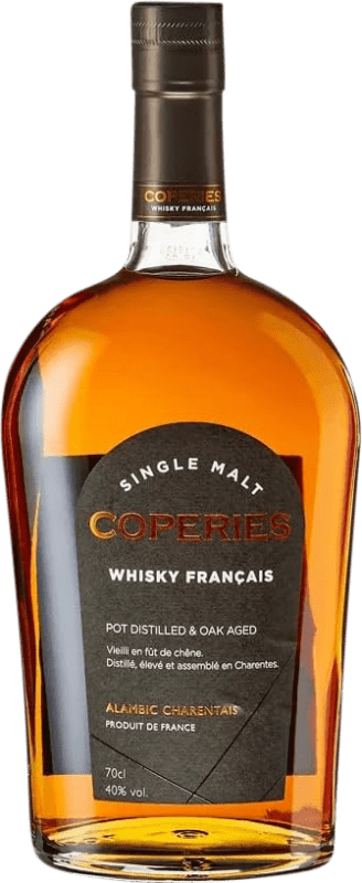 43,95 € Free Shipping | Whisky Single Malt Merlet Coperies France Bottle 70 cl